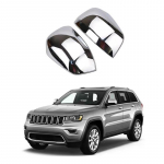 Galinio vaizdo veidrodėlio dangtelis su galvanine danga, skirtas Jeep Grand Cherokee (2011&ndash;2020 m)