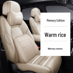 Mercedes-Benz C/E/GLC/A klasės odiniai sėdynių užvalkalai &ndash; pilnai apgaubiantys, visasezoninė pagalvėlė Custom 5-Seater Full Faux Leather