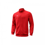 Under Armour Vienspalvis sportinis megztinis su užtrauktuku ir stovinčia apykakle Vyri&scaron;ki &scaron;varkai Raudonas 22500409-600 XL
