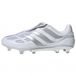 adidas Predator Precision FG Baltos Sidabrinės Metalinės Unisex Sportbačiai Debesų Baltumo Geležies Metalo JS0571 41⅓