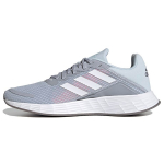 Adidas Duramo Sl Paprasti Patogūs Kvėpuojantys Smūgius Sugeriantys Patvarūs Žemi Laisvalaikio Bėgimo Batai Moteri&scaron;ki Kedai Pilki Balti FY6708 36⅔