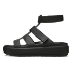Crocs patogūs kasdieniai romėni&scaron;ki sandalai moteri&scaron;ki sandalai juodi 209557-060 39-40