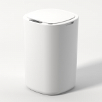 Automatinis jutiklinis &scaron;iuk&scaron;liadėžė su dangčiu - I&scaron;manus rū&scaron;iavimas virtuvei, vonios kambariui ir svetainei 12L Premium (Button + Foot Kick + Sensor Lid) balta