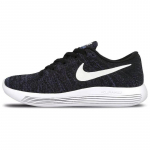 Nike LunarEpic Flyknit Low Tamsiai Violetinės Dulkės Moteri&scaron;ki Sportbačiai 843765-005 38 juoda