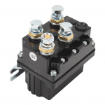 12V 500A gervės solenoidinis kontaktorius relės valdiklis 8000&ndash;15000 svarų ATV UTV visureigiui priekabai hidrauliniam siurbliui kėlimo domkratui