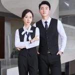 Unisex Business Vest & Bottoms 2-Piece Set 4XL