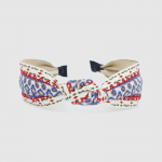 LALA Bandana Platus Plaukų Lankelis - Dramblio Kaulo Spalvos FREE