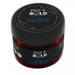 Kasdienis blizgiklis su SPF 50, plikai ir drąsiai galvai, su 3-in-1 savybėmis | Skustos galvos ir plikos galvos priežiūra | 100 gm