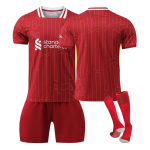 2425 Liverpulio namų mar&scaron;kinėliai Sportinės komandos uniformų komplektas Futbolo treniruočių kostiumų rinkinys 28