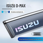Isuzu D-MAX Lietaus ir vėjo deflektoriai: Stori langų deflektoriai stipriam lietui, individualizuoti modifikavimo priedai Isuzu D-MAX [21-24] 1.9T