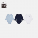 Nike Kūdikių ilgomis rankovėmis bodis, 3 vnt. 90cm (24M)
