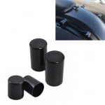 Caches pour kit d&rsquo;amarrage 4-points - Harley-Davidson Touring 2009-2025 - Noir - Fixation magn&eacute;tique - Compatible OEM juoda