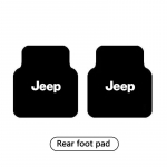Jeep automobilio kilimėliai, priekiniai ir galiniai automobilių kiliminiai grindų kilimėliai Jeep Renegade Wrangler JL Cherokee Compass automobilių salonui