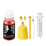 60ml Mineralinio Aliejaus Dviračio Stabdžių Sistemos Nupylimo Rinkinys Įrankiai MTB Stabdžių Skysčio Keitimas Hidrauliniai Rinkiniai SHIMANO TEKTRO Avid Serijoms yellow