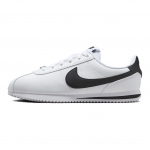 Nike Cortez GS Balti Juodi Vaikams Sportbačiai DM0950-108 39