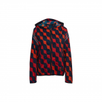 &bdquo;Adidas X Marimekko Collaboration FW22&ldquo; moteri&scaron;ka striukė su gobtuvu ir ra&scaron;tu, daugiaspalvė HH7323 XS