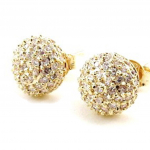 Les Tr&eacute;sors De Lily [J0191] - Boucles Plaqu&eacute; Or 'D&eacute;esse'