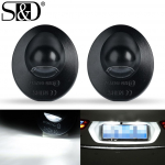 2 vnt Automobilio LED numerio ap&scaron;vietimo lempa Valstybinio numerio lemputės lemputė Canbus 6500K 12V skirta Ford Ranger Explorer F-150 F-250 F-350 F150