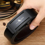 Paul Belt Vyri&scaron;kas odinis automatinis sagtis diržas grynos karvės odos, jaunų žmonių laisvalaikio asmenybė Kelnių diržo tendencijos korėjieti&scaron;ka versija 130cm