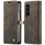 Visi&scaron;kai apsaugotas odinis krep&scaron;io dėklas, skirtas Samsung Galaxy Z Fold 4 5g sulankstomas4 sulankstomas 5 sulankstomas 5 Zfold4 Zfold5 kortelių ki&scaron;enės piniginės dangteliai for samsung z fold 5 juoda