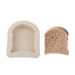 Mini Tostų Muilo Silikoninė Forma Modeliavimo Žvakių Silikoninė Forma Dekoratyvinio Modeliavimo Maisto Duonos Sausainių Dervos Formos B pilka