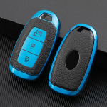 Odinis TPU automobilio raktų dangtelio korpusas, skirtas Hyundai I30 Ix35 Kona Encino Solaris Azera Grandeur Ig Accent TM Palisade Santa Fe