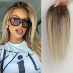 HAIRCUBE rankomis suri&scaron;tas plaukų kirpimas moterims 100 % Remy žmogaus plaukams su retėjančiais plaukų slinkimo dangteliais žilus plaukus vidurinės dalies &scaron;ilko pagrindo segtukai