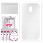 apgo Ultra Clear Protective Skin Sticker for the back compatible with Samsung Galaxy J7 (2018), Wrap Film, Hydrogel Film, Flexible, Soft TPU with posi