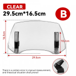 Užspaudžiamas vėjo deflektoriaus spoilerio prailginimas, skirtas BMW R1300GS 2024 priekiniam stiklui, skirtas R1250GS R1200GS Adventure F750GS F850GS