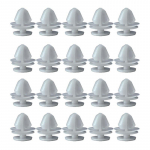 Vidinių durų kortelių apdailos spaustukai Plastikiniai Peugeot tvirtinimo elementai, skirti 206 206+ 206 furgonui 207 406 407 607 807 spaustukai, tvirtinimo galvutės apmu&scaron;alai, laikiklio tvirtinimo detalės 20X