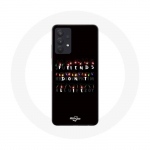 Coque Maniacase pour Samsung Galaxy A32 4G Stranger Things Affiche Friends Don't Lie Joyeux no&euml;l