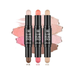 Lire Lux Dual Contouring Stick 3g, No. 01+No. 2, 1 pc. black