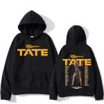 Tate McRae Miss Possessive Turo Džemperiai Vyrams Moterims Mada Megztiniai Ruduo Žiema Madingi Džemperiai Y2K Dvi Pusės Kasdienis Džemperis S juoda