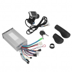 Elektrinio dviračio valdiklio rinkinys 36V 48V 500W be&scaron;epetėlis variklio valdiklis LCD ekrano greičio valdiklis