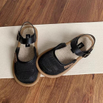 Summer Woman Baotou Slippers Shoes for Women Casual Flat Bottom Breathable Sandals Comfortable Outdoor Beach Shoes 39EU/CN40 juoda