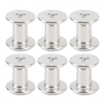 50 rinkinių kniedės su sraigtu M4 nerūdijančio plieno daugiafunkcinės apvalios galvutės knygų ri&scaron;imo stulpeliai vinys