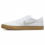 Nike Chron 2 Canvas SB Balti su guminiu padu Unisex sportbačiai Guminiai-&Scaron;viesiai rudi &Scaron;viesiai kauliniai DM3494-105 36.5