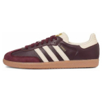 adidas Samba OG bordo spalvos moteri&scaron;ki kedai Raudoni Kreminiai-Balti Auksiniai-Metaliniai ID0477 36⅔