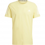 Adidas Own The Run Mar&scaron;kinėliai Bėgimui Greitai Džiūstantys Trumpomis Rankovėmis T-shirt Vyri&scaron;ki Vir&scaron;utiniai Drabužiai Geltona IV5399 2XL