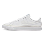 Nike Court Legacy Oda Patogūs Universalūs Patvarūs Kvėpuojantys Žemi Vaikų Sportbačiai Vaikų Sportbačiai Balti DA5380-114 37.5
