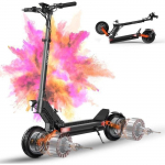 JOYOR S10-SZ - Scooter &eacute;lectrique -- Deux moteurs 1000 W, batterie 60 V 18 Ah - Vitesse maximale 60 km/h - Noir