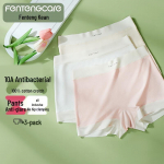 Fenteng Women's 10A Antibacterial Breathable Boxer Briefs (3-Pack)