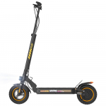 Elektrinis paspirtukas iScooter W9 Air 500W variklis 10 padanga 48V 10AH Pilnai amortizuotas suaugusiųjų elektrinis paspirtukas Didžiausias greitis 25Km/h Juodas