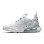 Nike Air Max 270 Baltas Metalinis Sidabrinis GS 943345-103 36.5