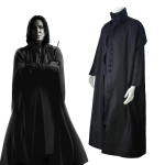 Helovino Cosplay: Profesoriaus Sneipo kostiumas&mdash;Pilnas komplektas, įskaitant apatinius ir apsiaustą 140 black