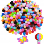 Caydo 100 vnt 1cm-50pcs įvairiaspalvis