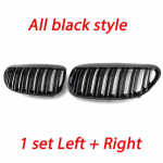 High quality ABS black Racing Grill Front Hood Kidney Grille Replacement For BMW 6 Series E63 E64 2DR 2004-2010 Car All Black