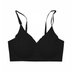 Besiūlė liemenėlė moterims Push Up apatinis trikotažas miegui Nuimamas pamink&scaron;tintas Bralette One Piece Brassiere Belaidis Patogus Liemenėlė Auk&scaron;čiausias intymus apatinis trikotažas L