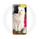 Coque Redmi Note 11 Pro 5G Turc de van chat blanc aux yeux bleu et jaune balta