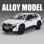 1:24 BMW XM visureigio lydinio sportinio automobilio modelis, metalinis automobilio modelio imitacija, garsas ir &scaron;viesa, atplė&scaron;iama kolekcija, vaikų žaislai, berniukų dovana